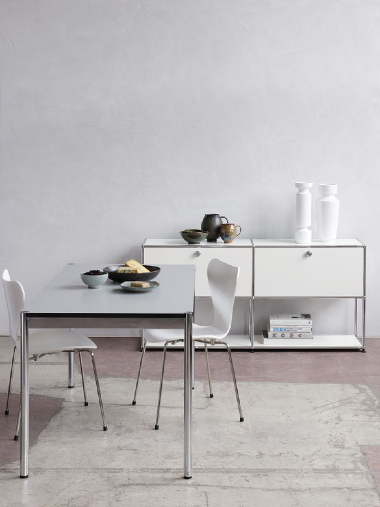 USM Haller Table 175 x 75 cm perle gris QUICK SHIP