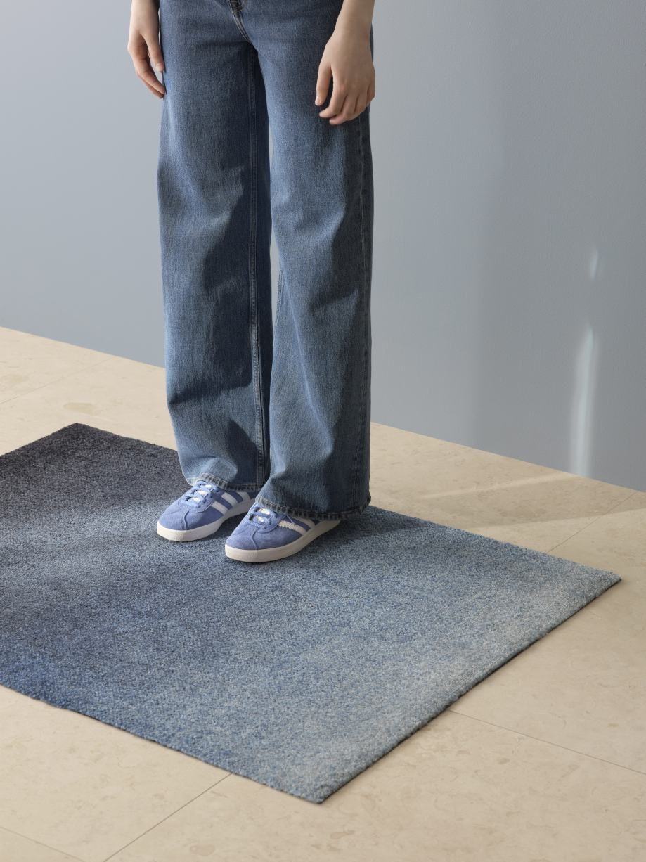 Tapis de sol Dis Indoor / Outdoor Bleu Heymat 