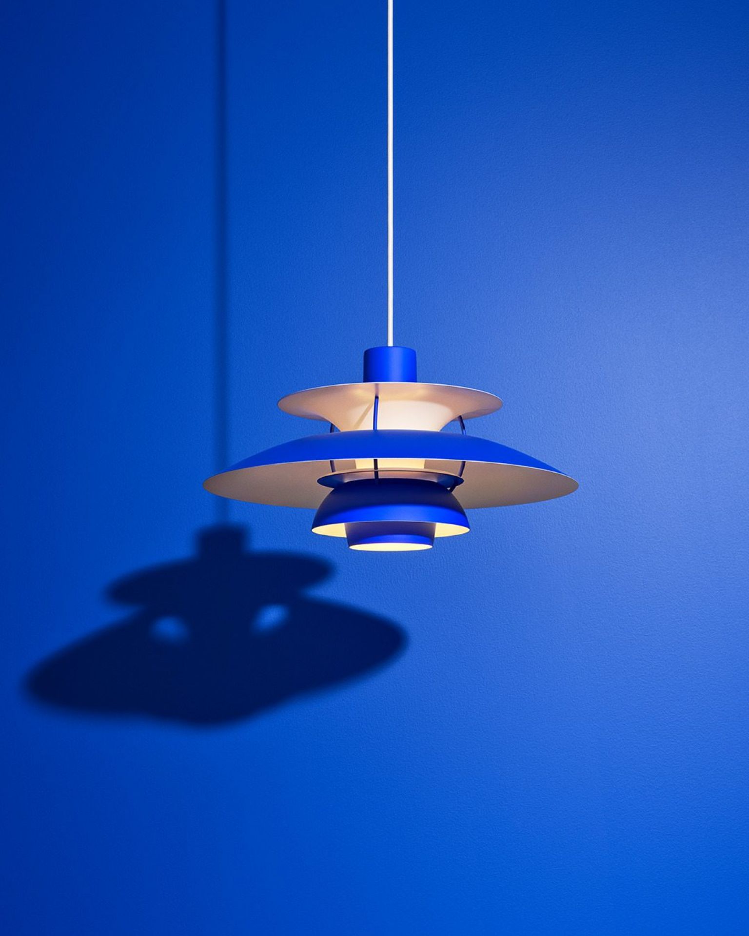 PH 5 Mini Monochrome Lampe suspension Louis Poulsen