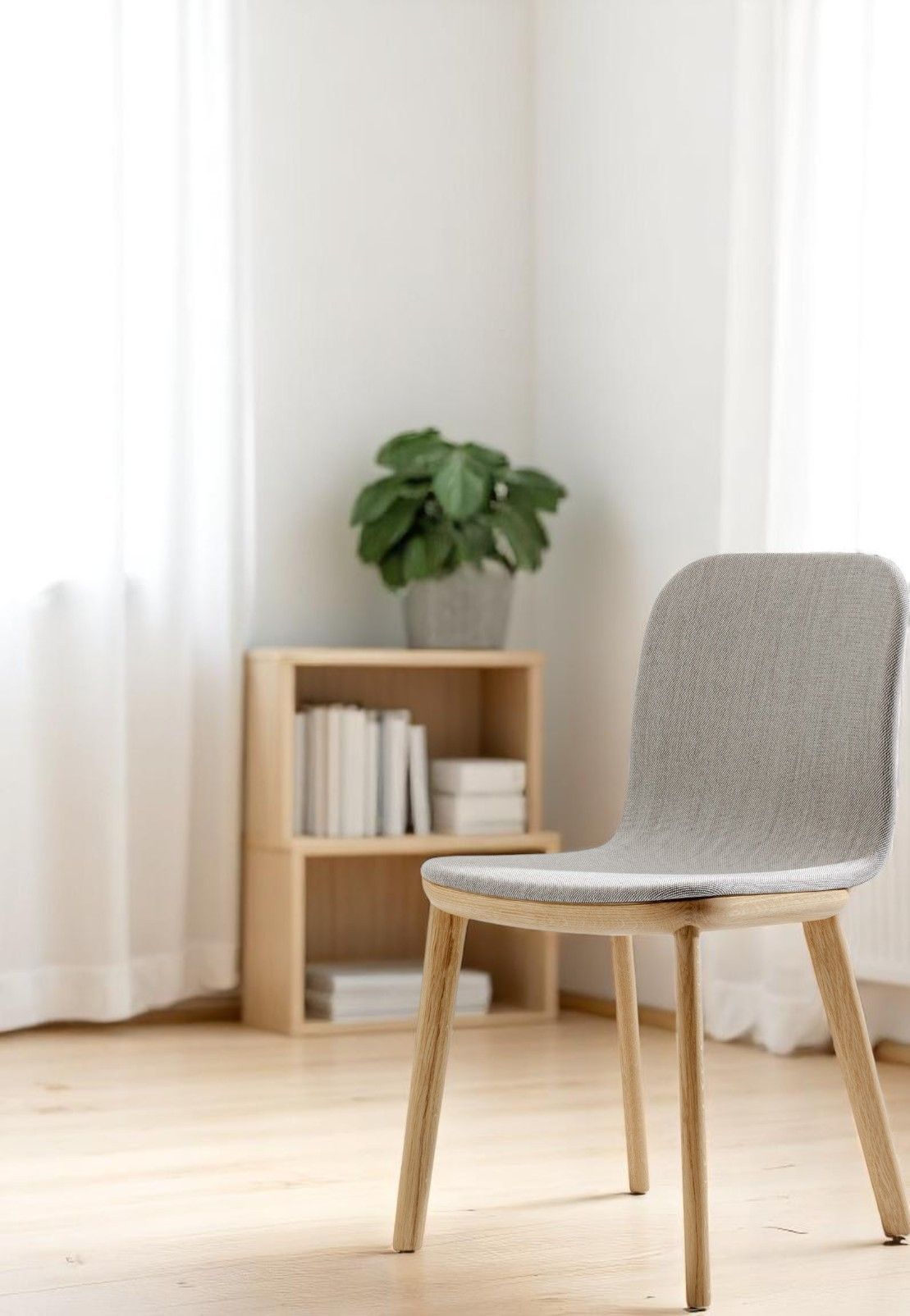 Aeon Chair Chaise Entièrement rembourrée Zeitraum