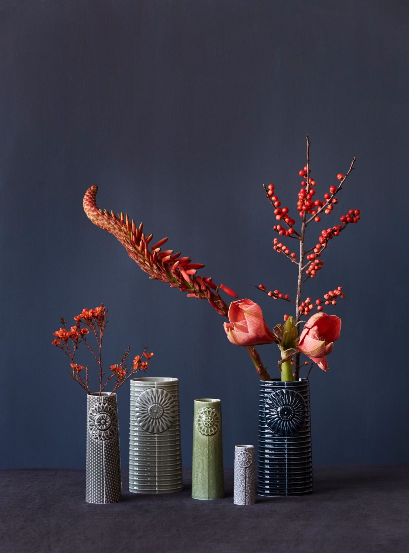 Pipanella Flower curry vase mini Dottir OFFRE SPECIALE