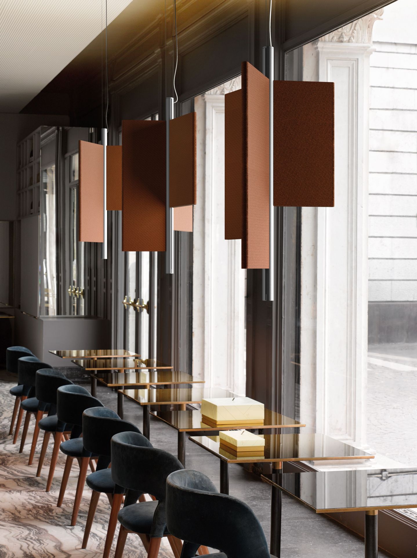 D97 Trypta Lampe à suspendre set complet Luceplan