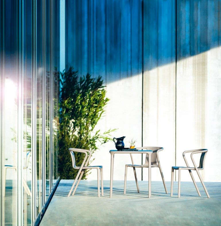 Air Armchair Indoor/Outdoor Chaise avec accoudoirs Magis