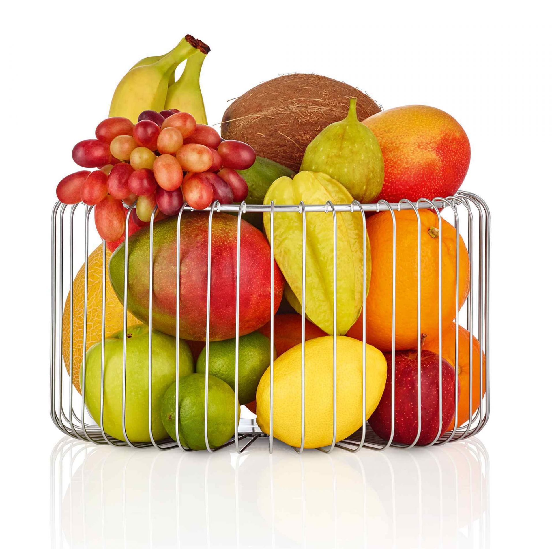 Estra panier en acier inoxydable Ø 30 cm Blomus OFFRE SPECIALE