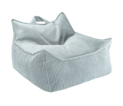 Fauteuil-sac d'enfant large cordage vert menthe Wigiwama