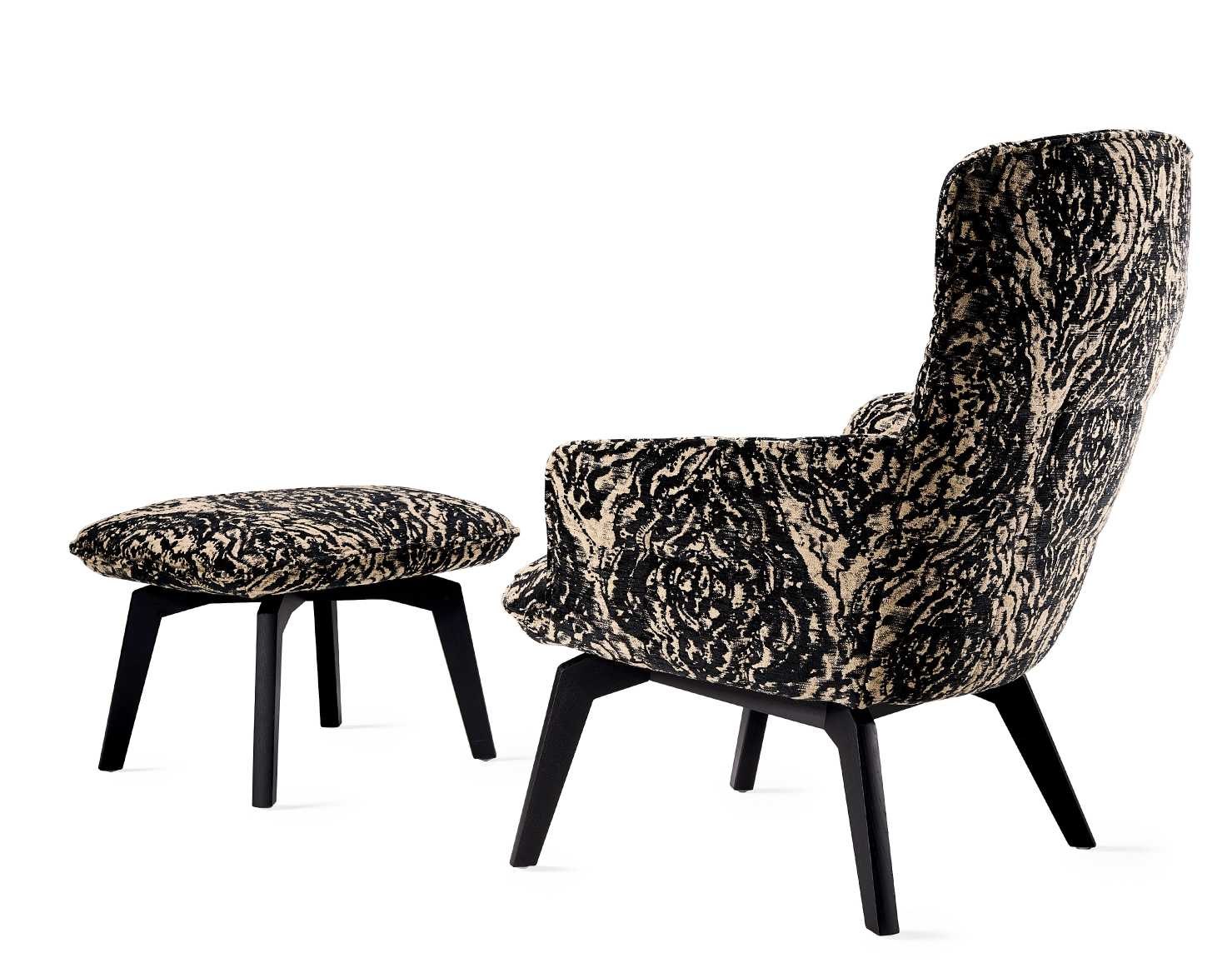 Marla Easy Chair Fauteuil haut Freifrau Manufacture 