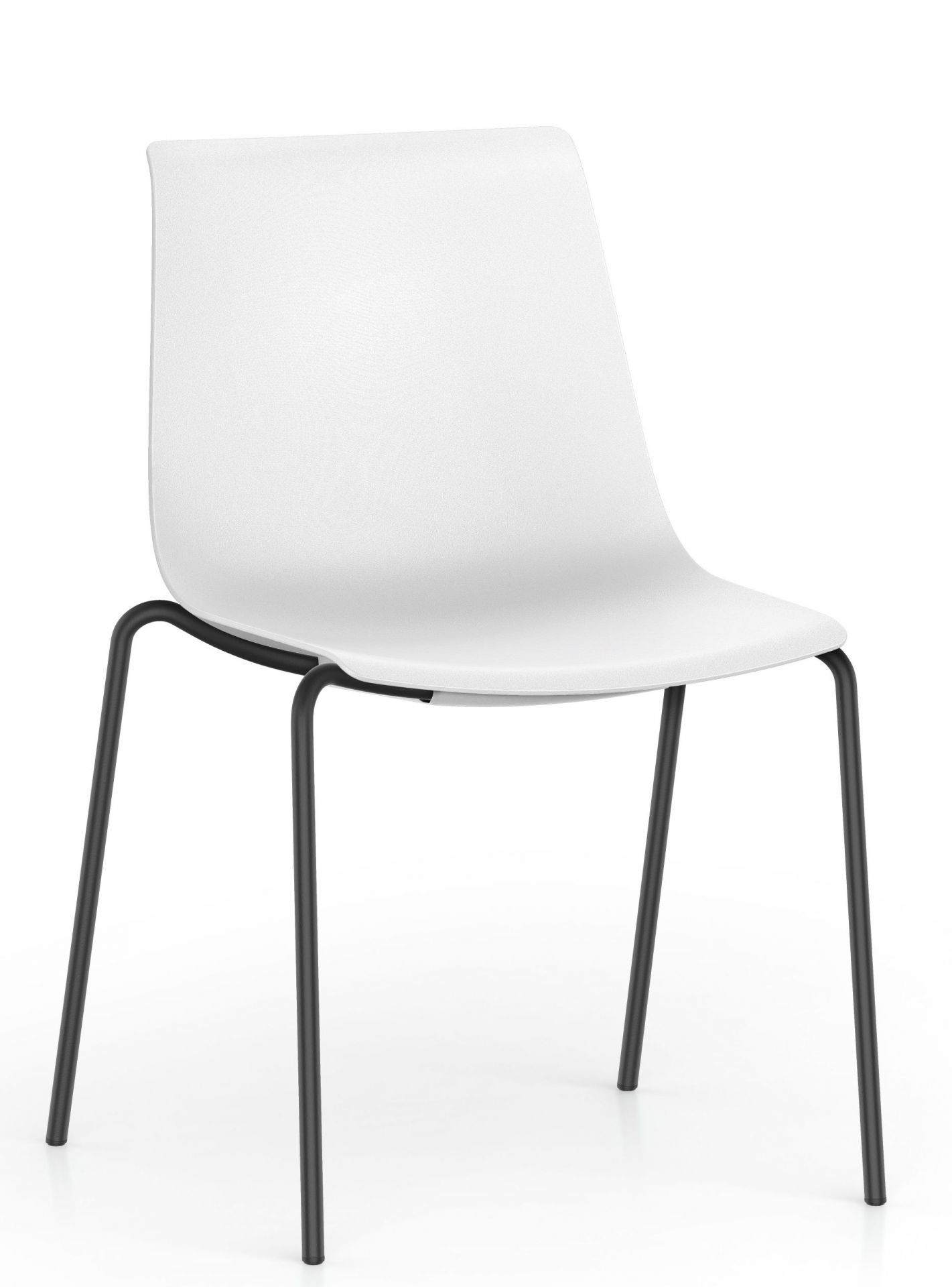 Shuffleis chaise visiteur quatre pieds Interstuhl