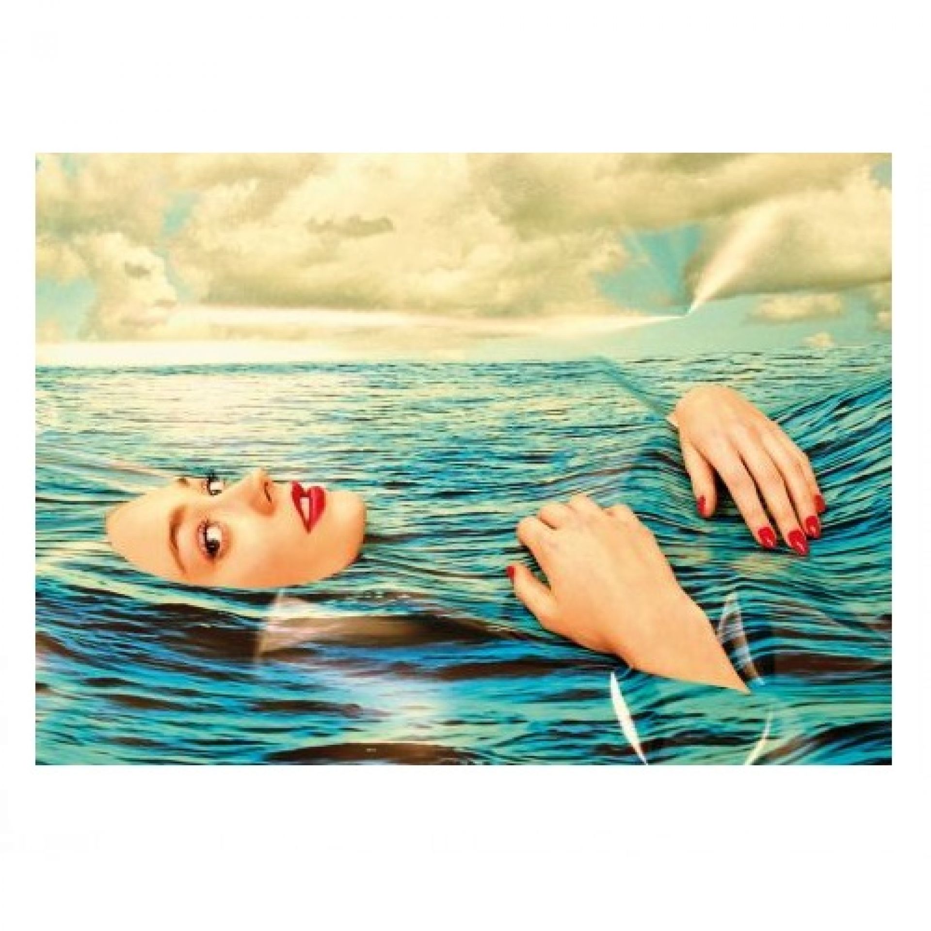 Toiletpaper Tapis Girl in the sea Seletti