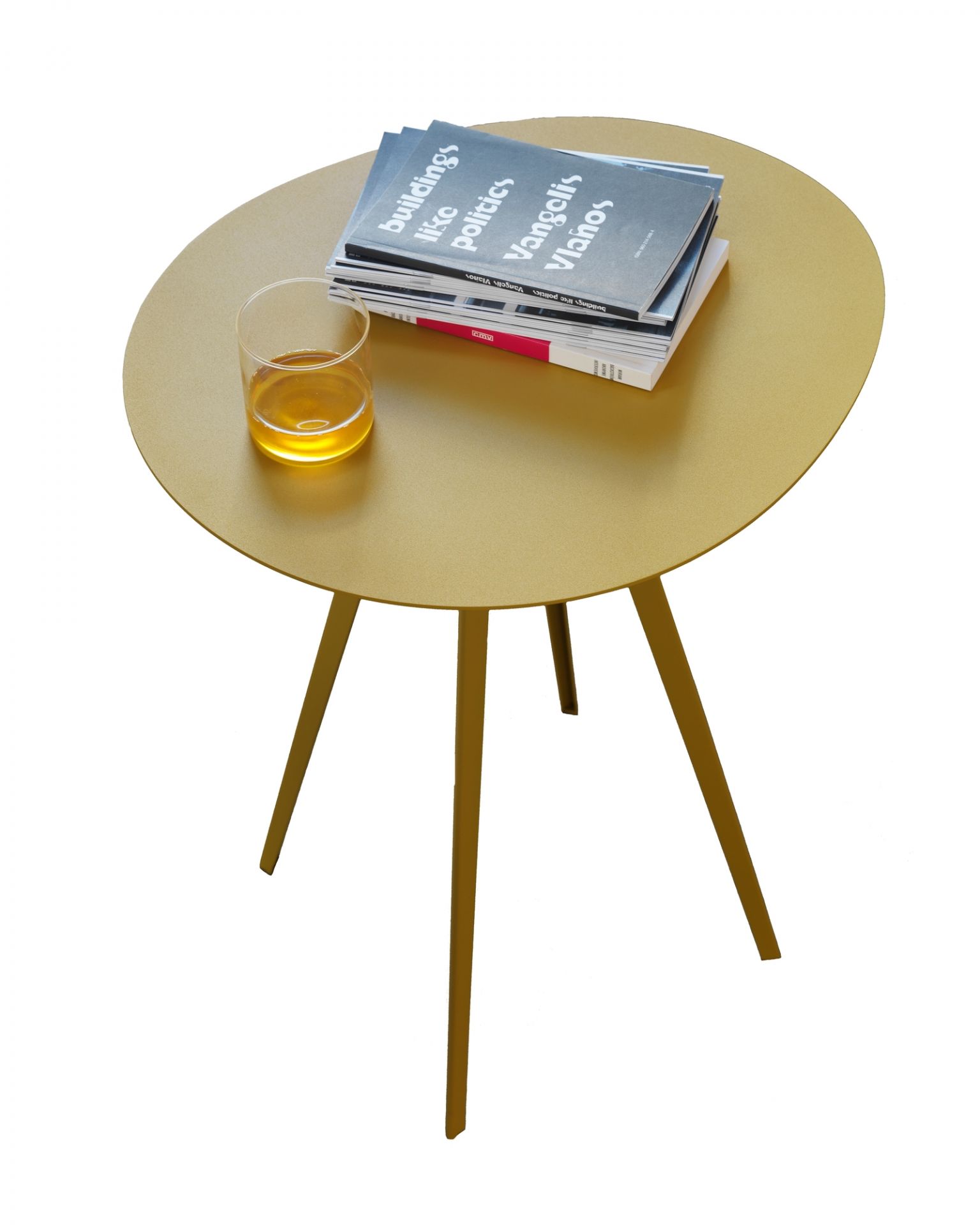 Agorà Table d'appoint grande Segis moutarde