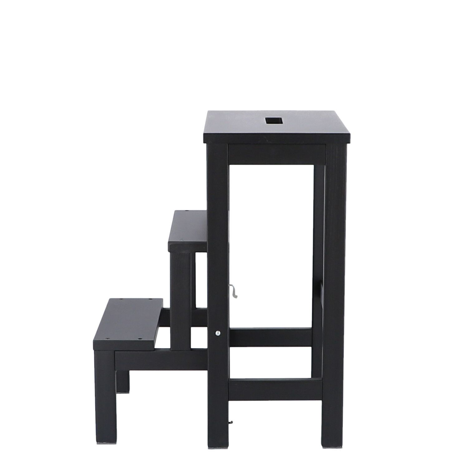 Soho Escabeau pour tabouret noir Jan Kurtz