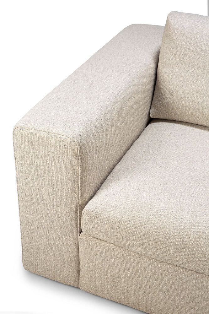 Mellow Sofa Off White Eco Tissu - accoudoir droit Ethnicraft