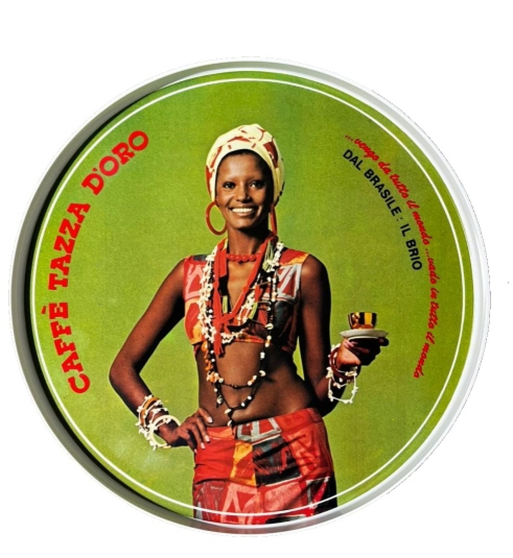 Caffè Tazza d'Oro Plateau rond Ver Condino OFFRE SPECIALE