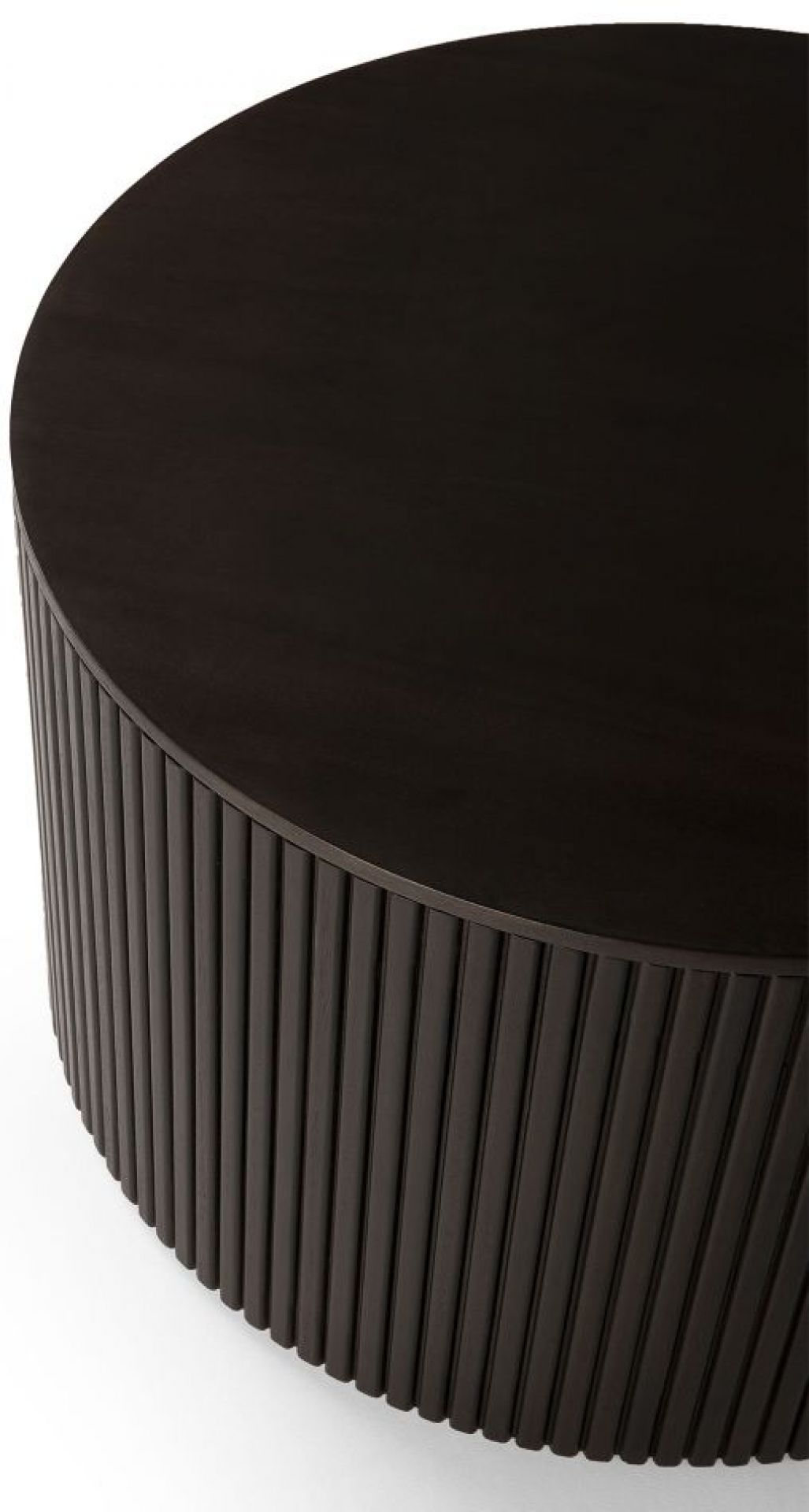 Roller Max Table d'appoint ronde brun foncé Ethnicraft