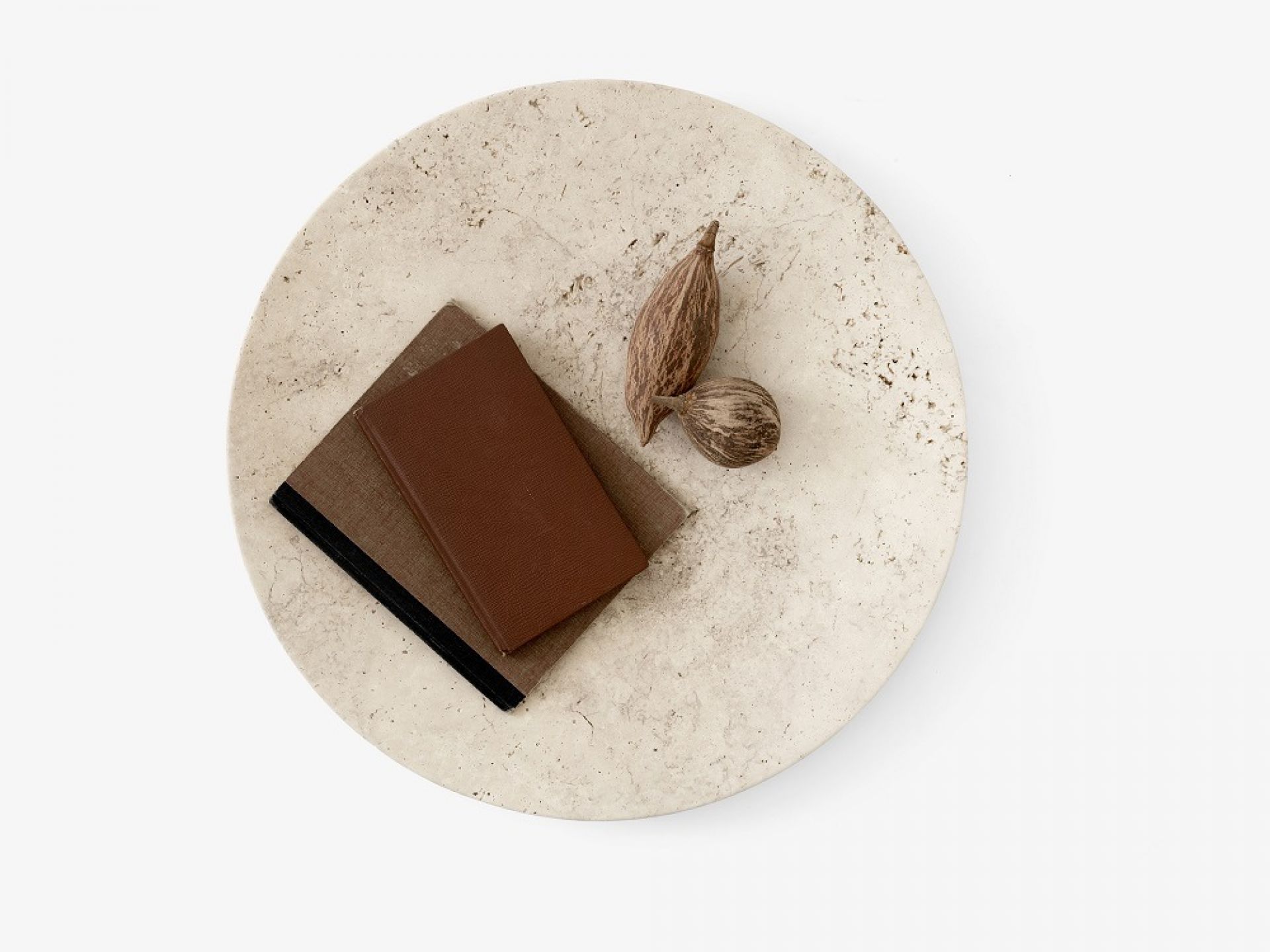 Collect Plate SC55 Bol Travertine AndTradition