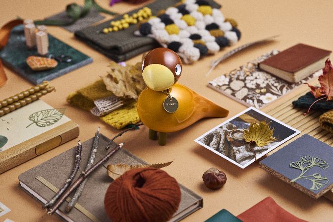 Story Bird Cosy Oiseau en bois Kay Bojesen