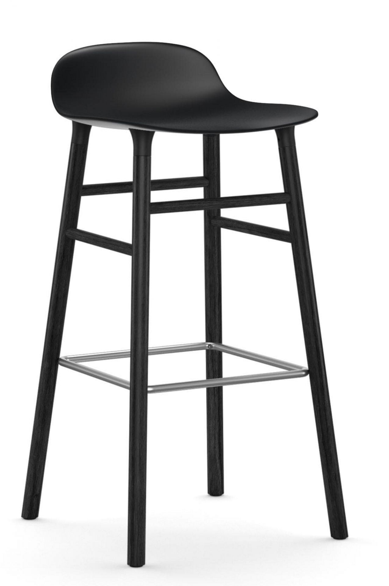 Form Barstool tabouret de bar H 65 cm Bois Normann Copenhagen