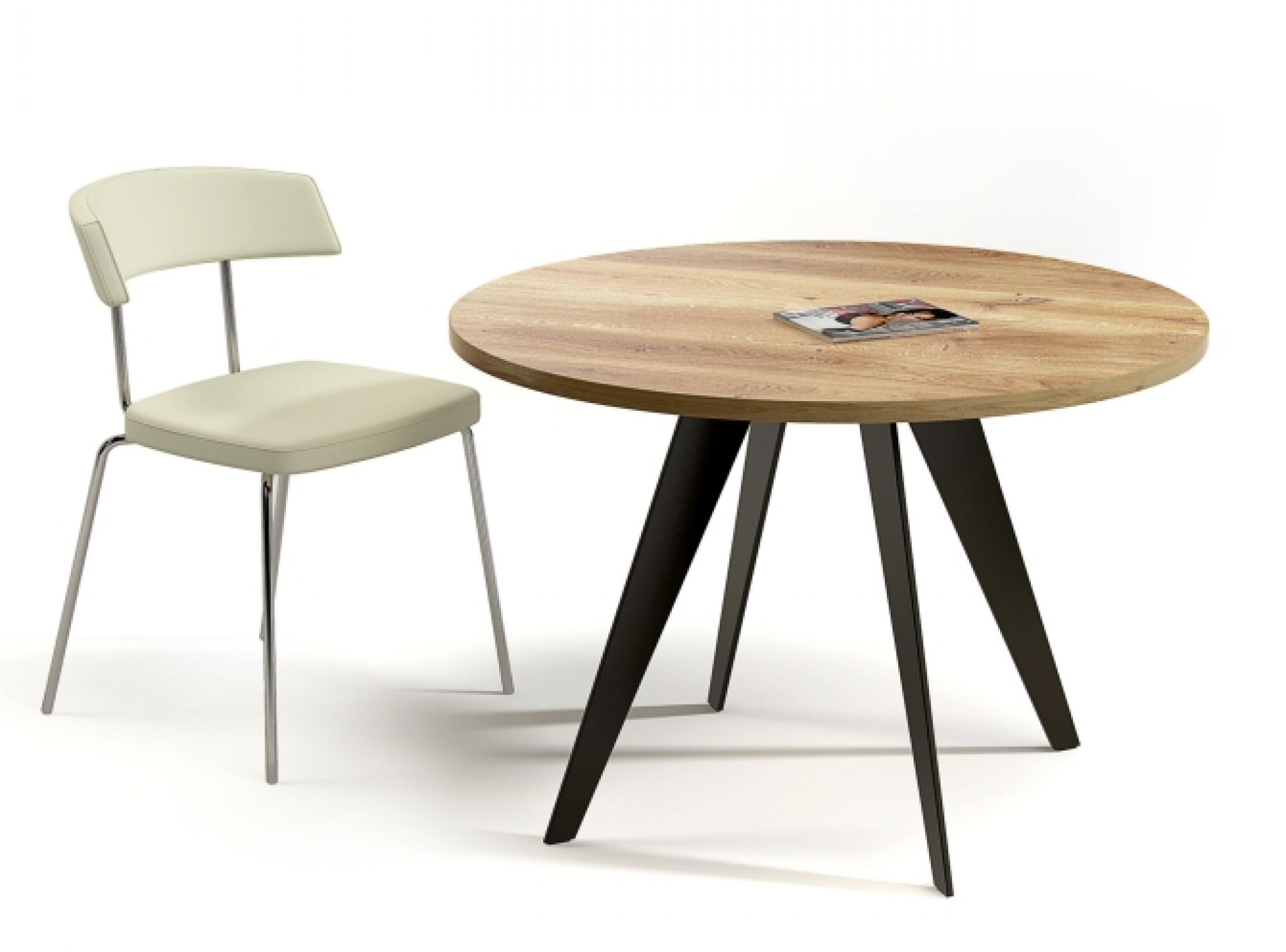 Enke Table rond Trebord