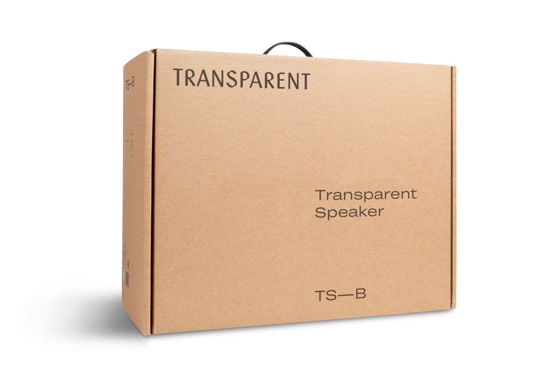 Haut-parleur transparent Transparent