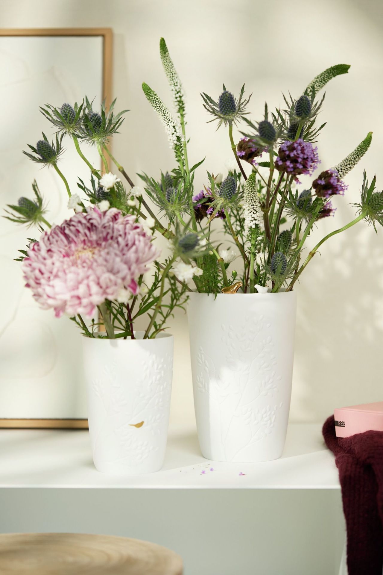 Vase Oiseaux d'or Räder