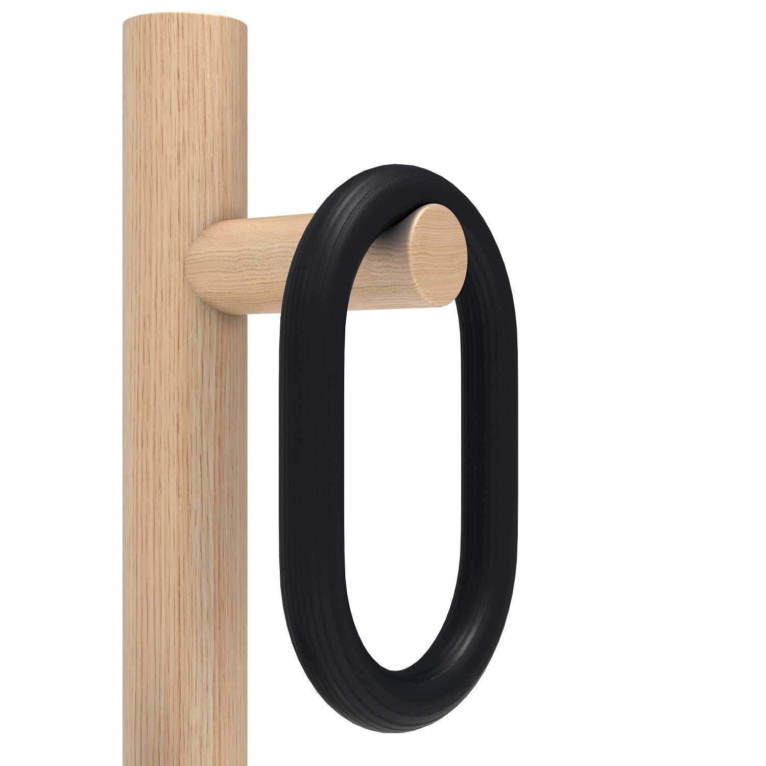 Fernand Coat Stand Porte-manteau Hartô Chêne / Noir