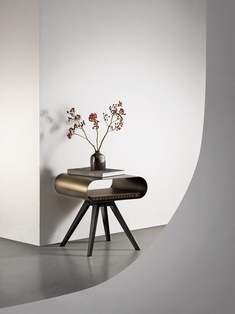 LO 12 Table d'appoint avec plateau / Table de nuit Müller Möbelfabrikation