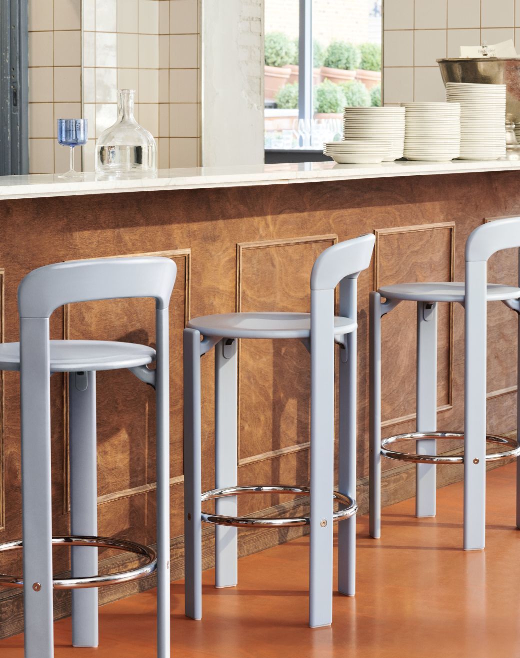 Rey Barstool Tabouret de bar H97cm Hay