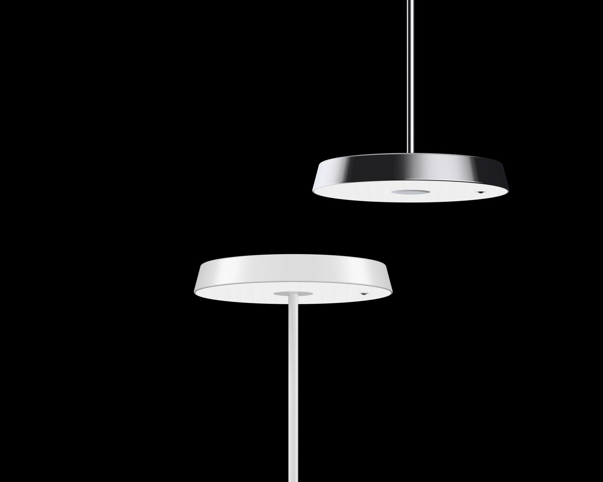 Koi-S Lampe suspendue noir 3000K Belux