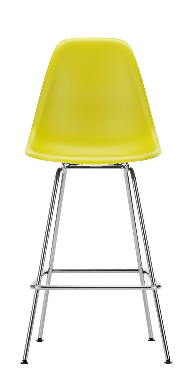 Eames Plastic Bar Stool Tabouret de bar moyen Vitra