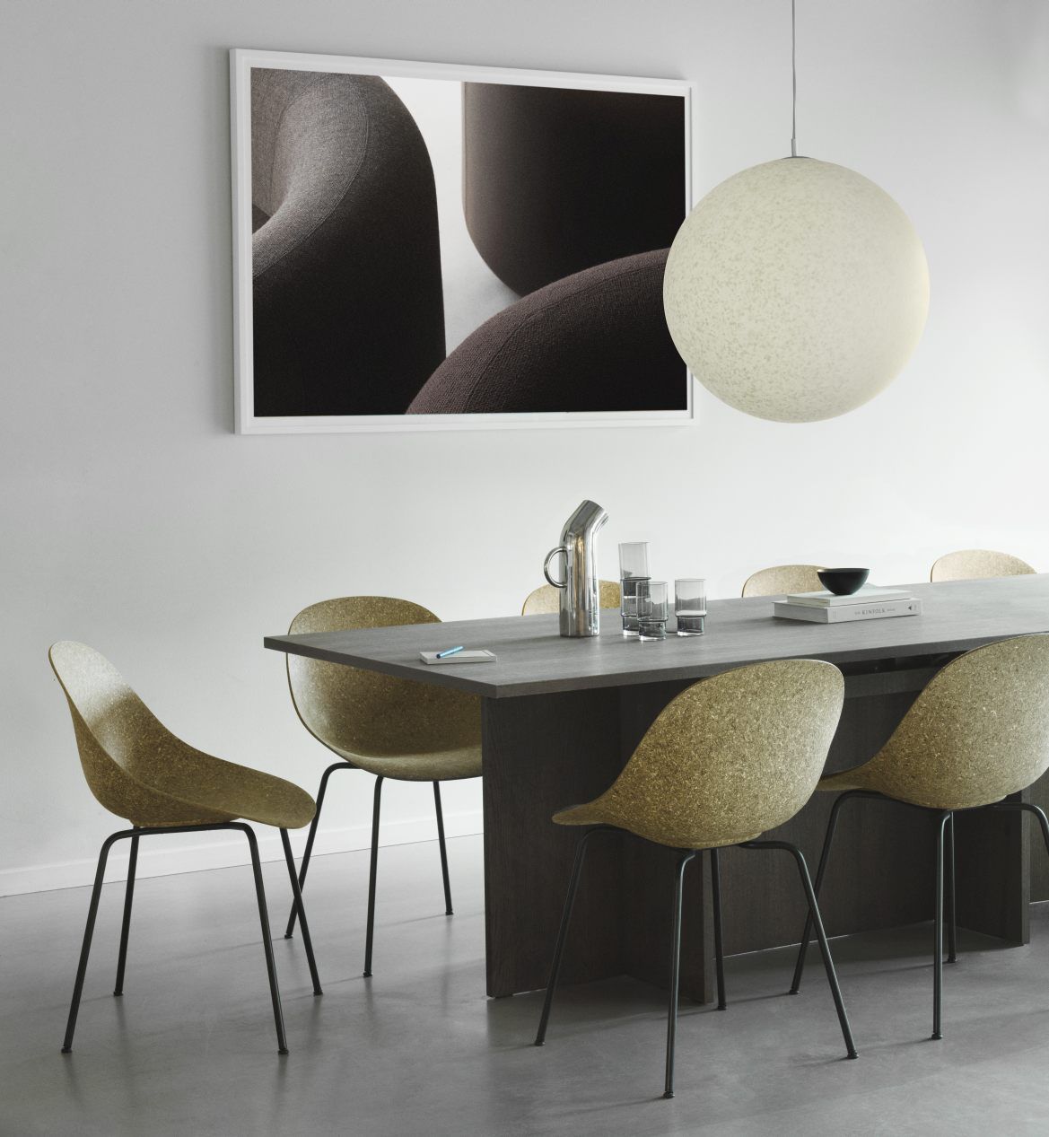 Mat Chair Steel Chaise Normann Copenhagen