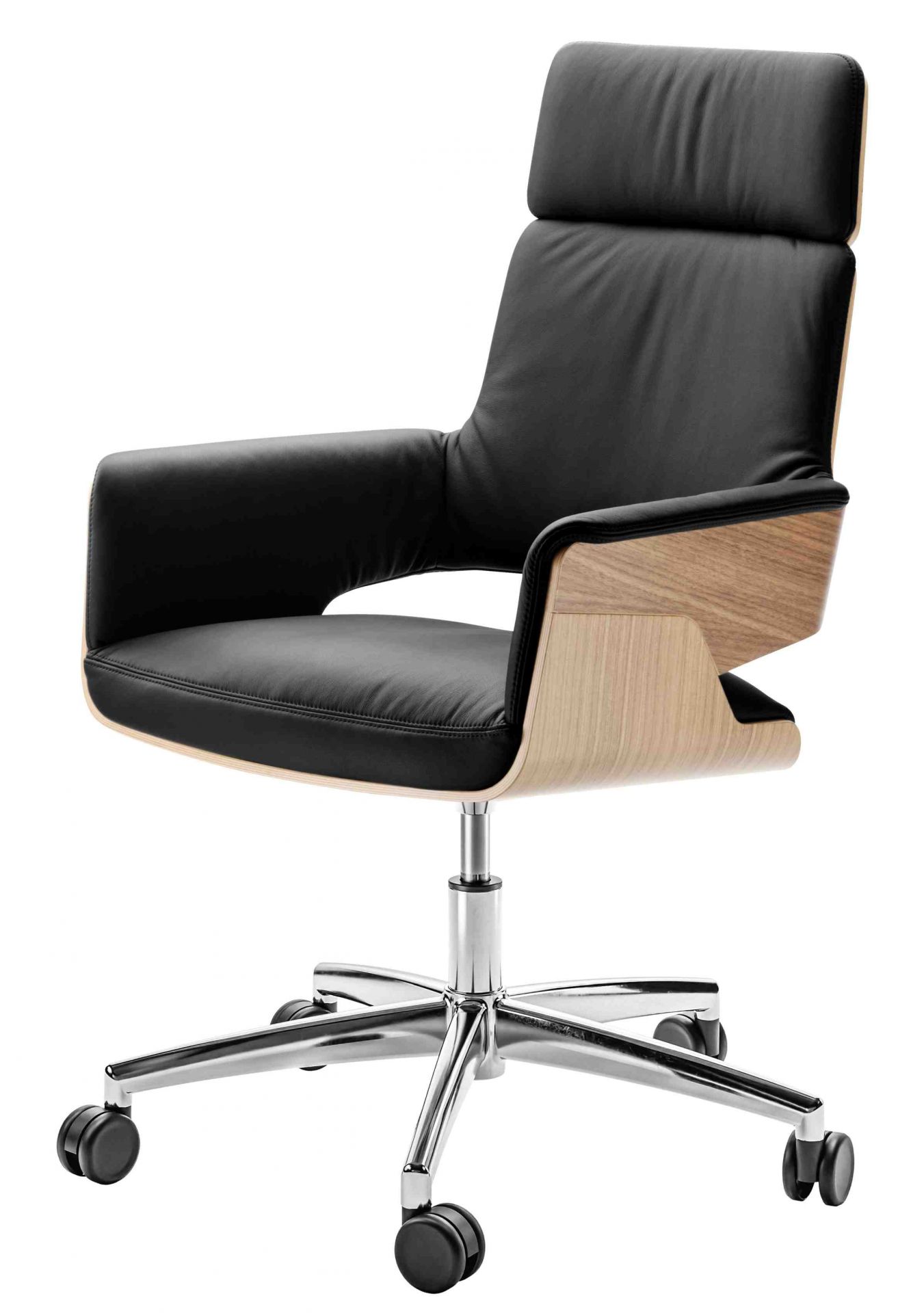 S 845 PVDRWE Fauteuil pivotant Thonet