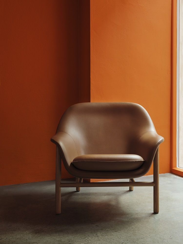 Drape Fauteuil lounge Low Normann Copenhagen