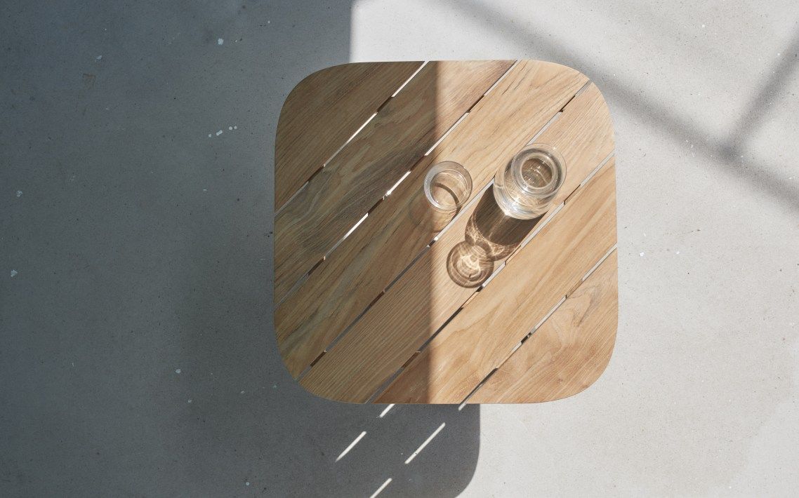 Lilium Lounge Table Table d'extérieur Skagerak by Fritz Hansen 