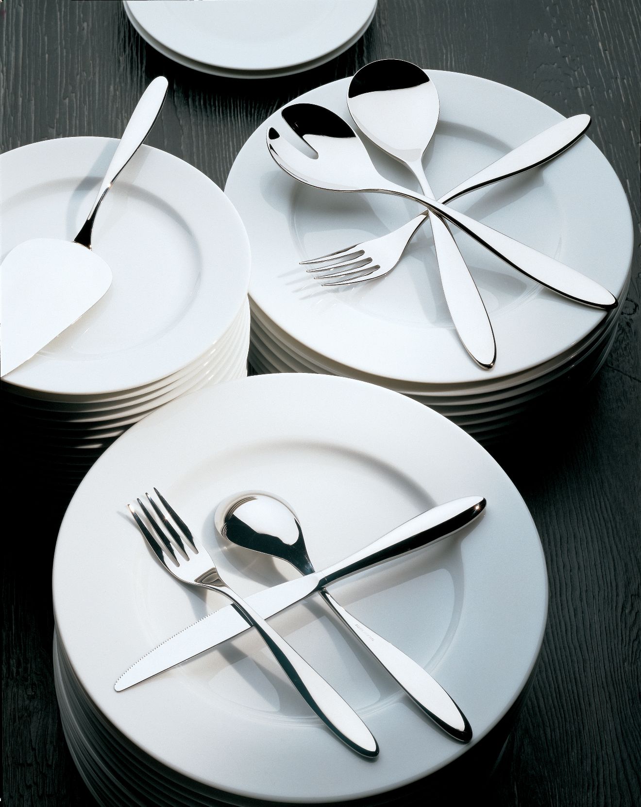 Service de couverts 24 pièces pour maman. Référence SG38S24M Alessi