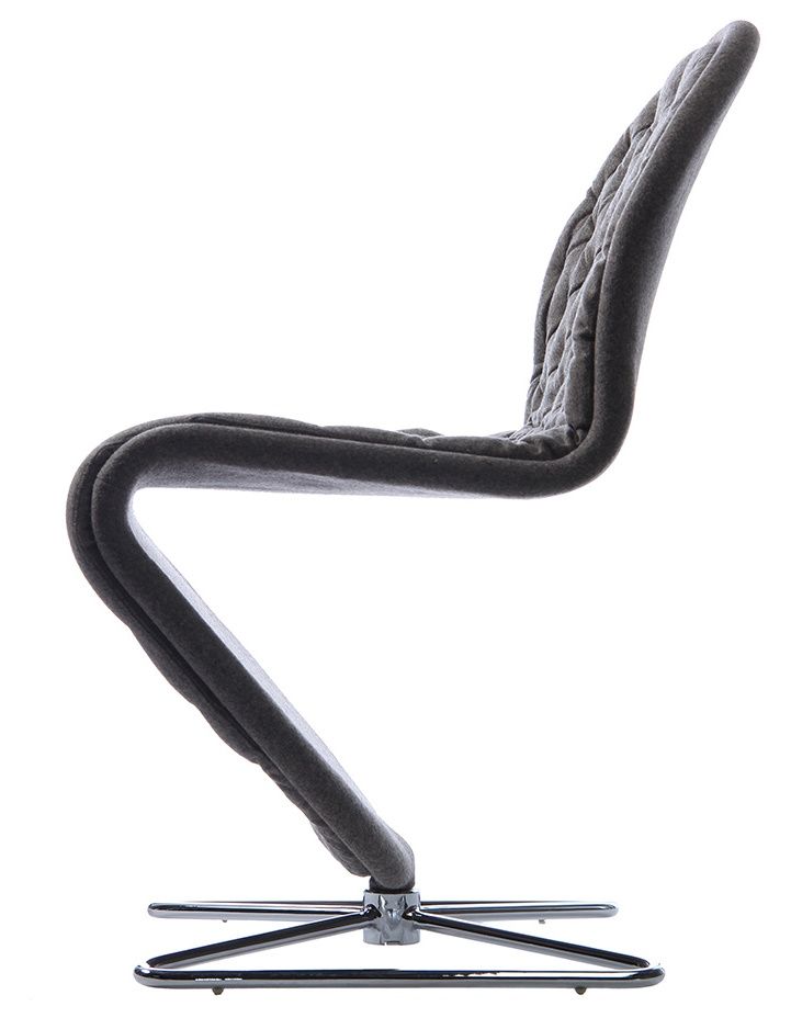 Système 1-2-3 Dining Chair Deluxe Structure Butterfly Chaise Verpan 