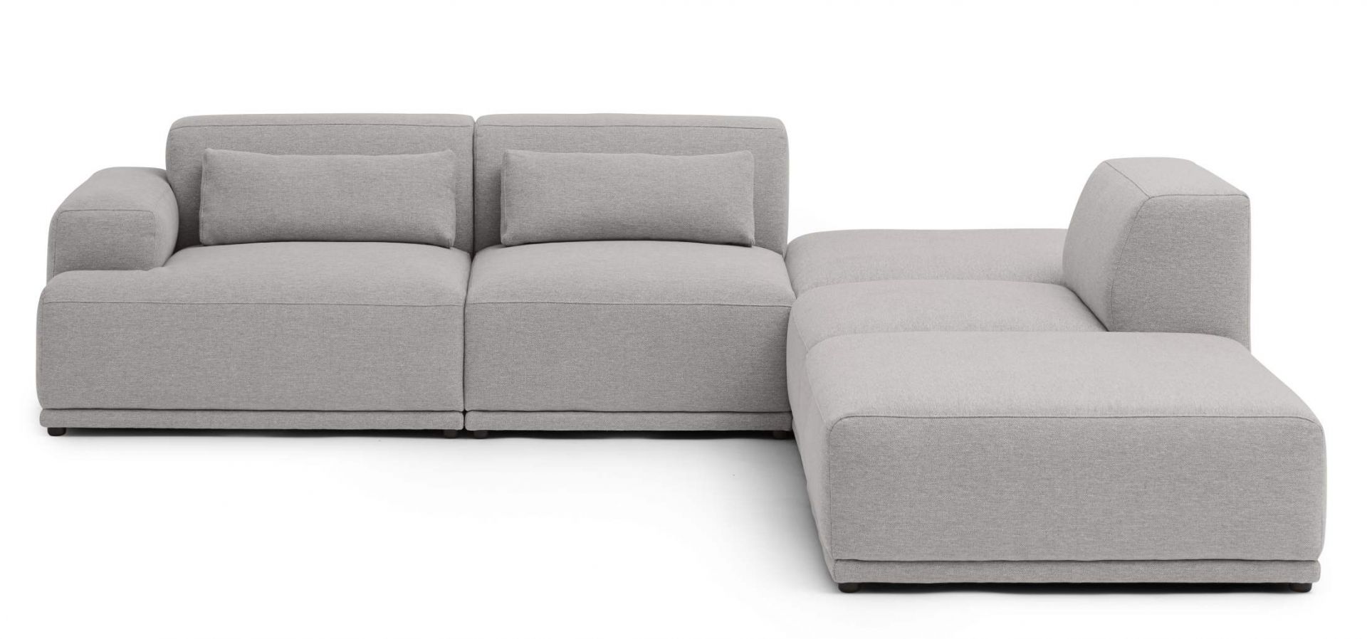 Connect Soft Modular Canapé d'angle Clay 12 Configuration 3 Muuto