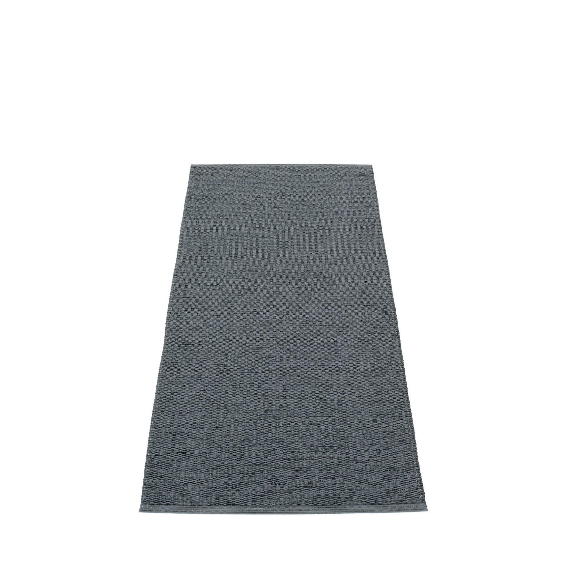 Svea Kunststoffteppich in Granit, 70x160 cm, ideal für Innen- und Außenbereiche. Strapazierfähiger Teppich.