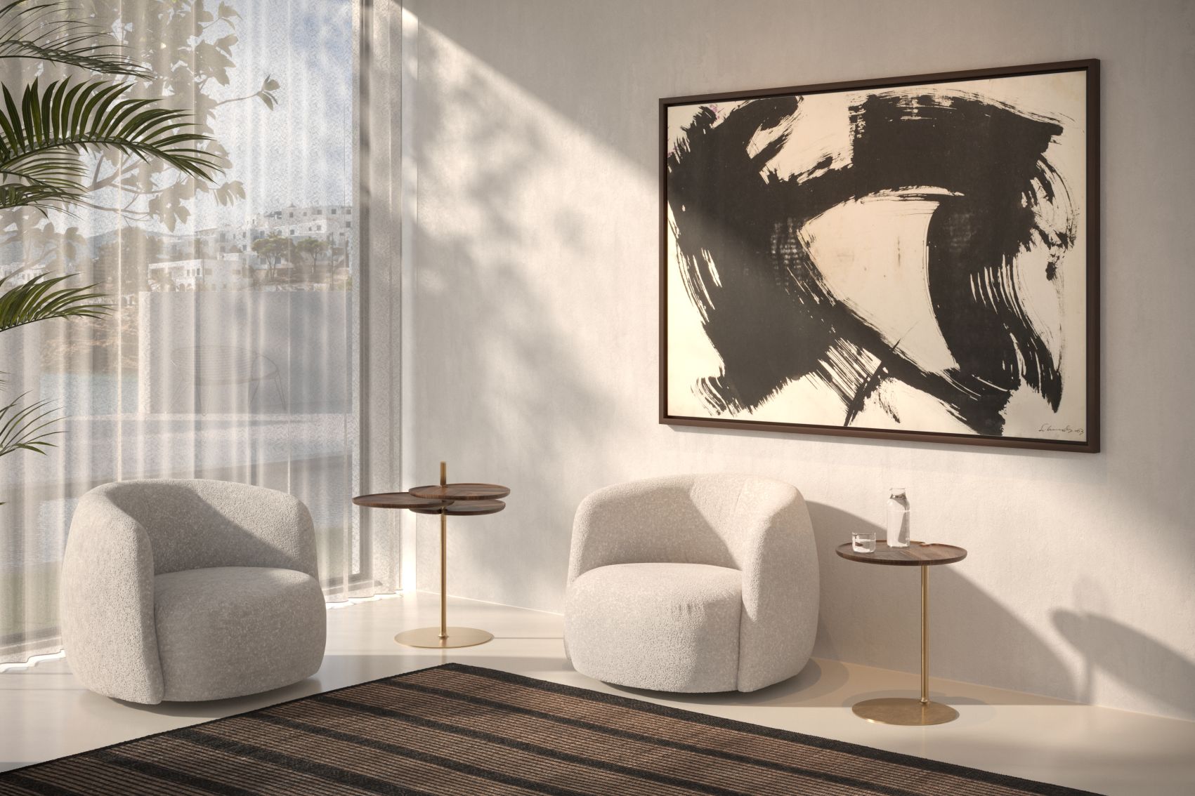 Leaf 1 Side Table Table d'appoint PER/USE
