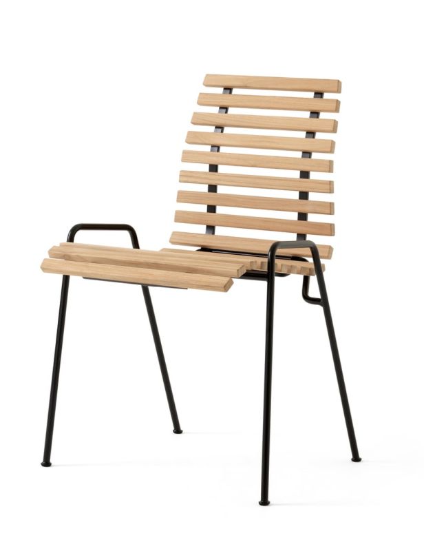 RFH Robin Day RD4 Outdoor Dining Chair Chaise de salle à manger AndTradition
