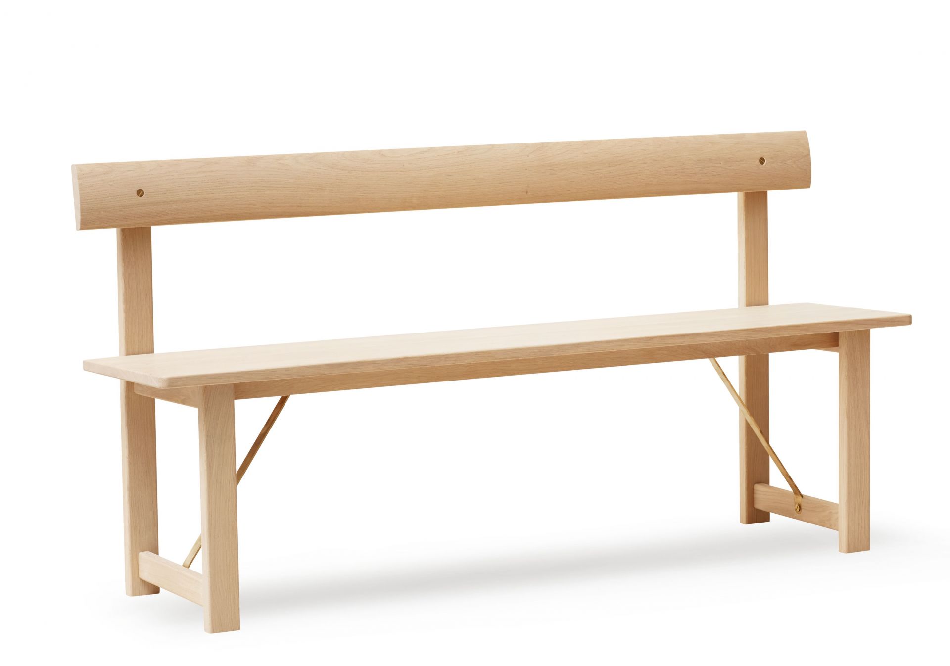 Position banc chêne blanc huilé Form & Refine