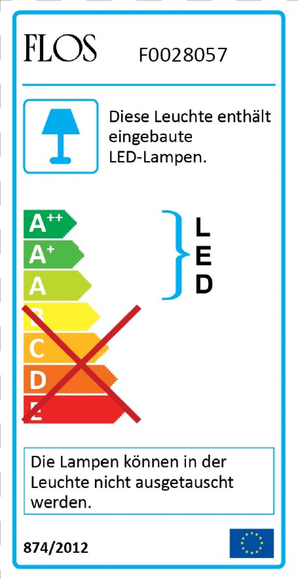 D'E-light - Lampe de table de Flos