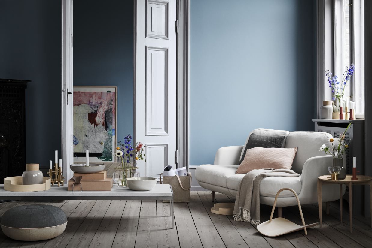 Pouf Small tabouret Fritz Hansen