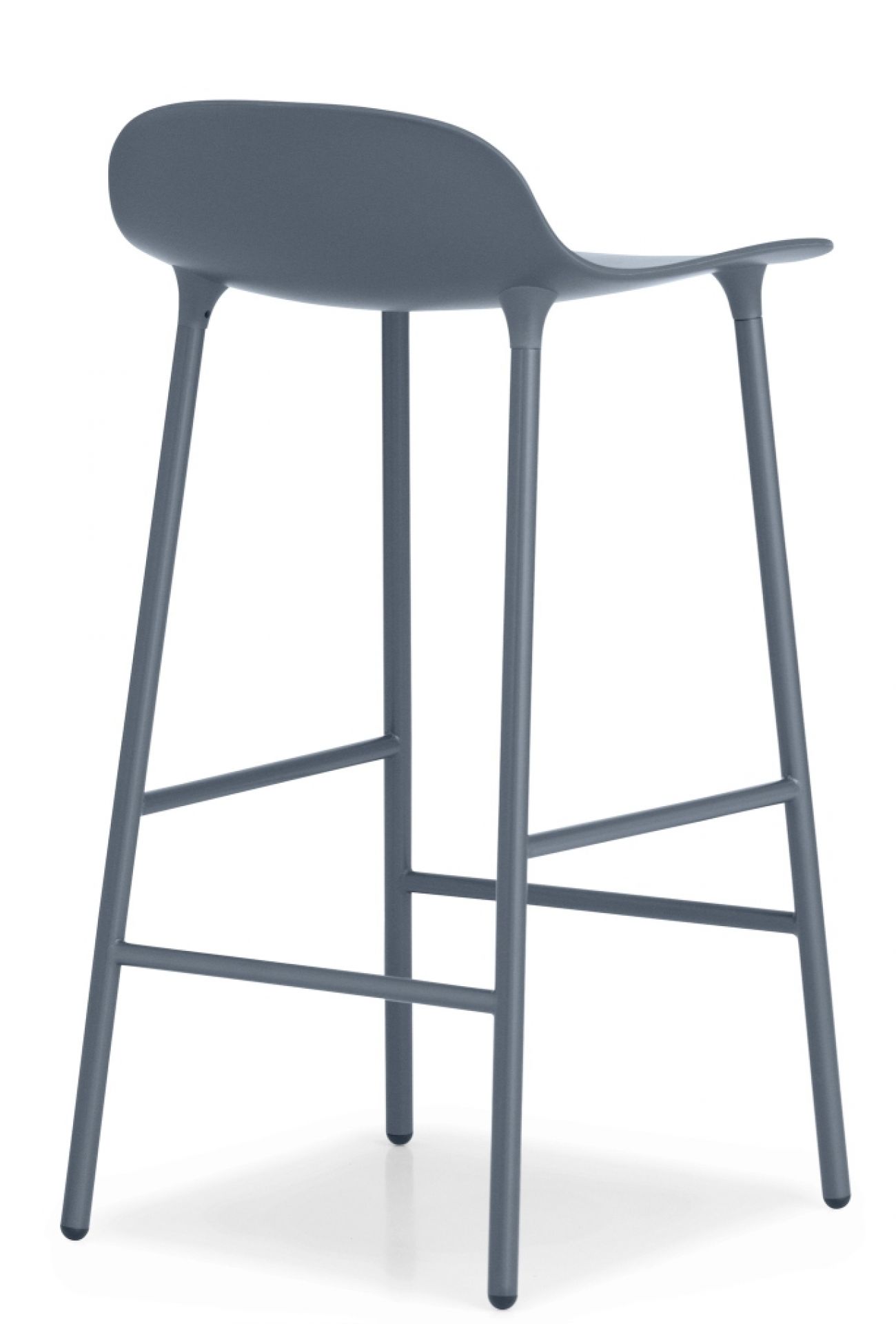 Form Barstool tabouret de bar H 65 cm Acier Normann Copenhagen