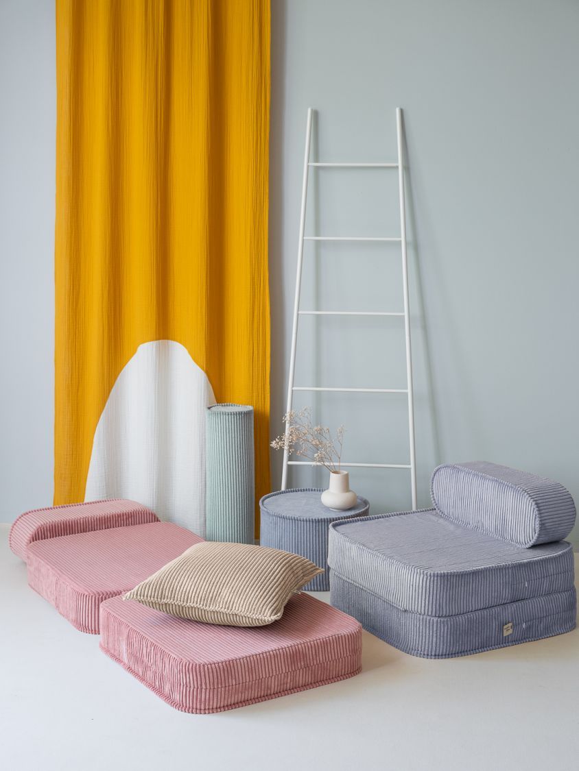 Fauteuil pliant pour enfants Wigiwama Pink Mousse