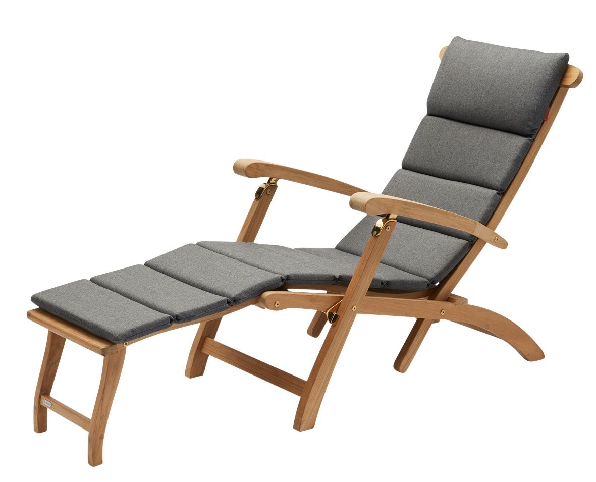 Coussin de chaise longue barrière pour Steamer Deck Chair Outdoor Skagerak by Fritz Hansen