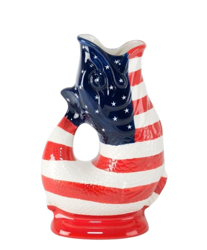 Gluckigluck Carafe / Vase XL US Flag