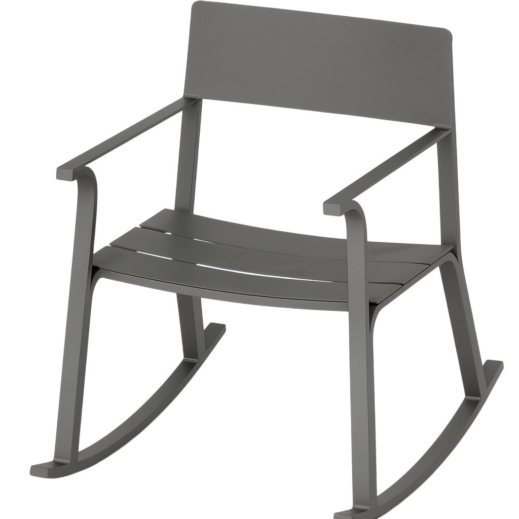 Flow fauteuil à bascule Outdoor GRAUMETALLIC Weishäupl OFFRE SPECIALE