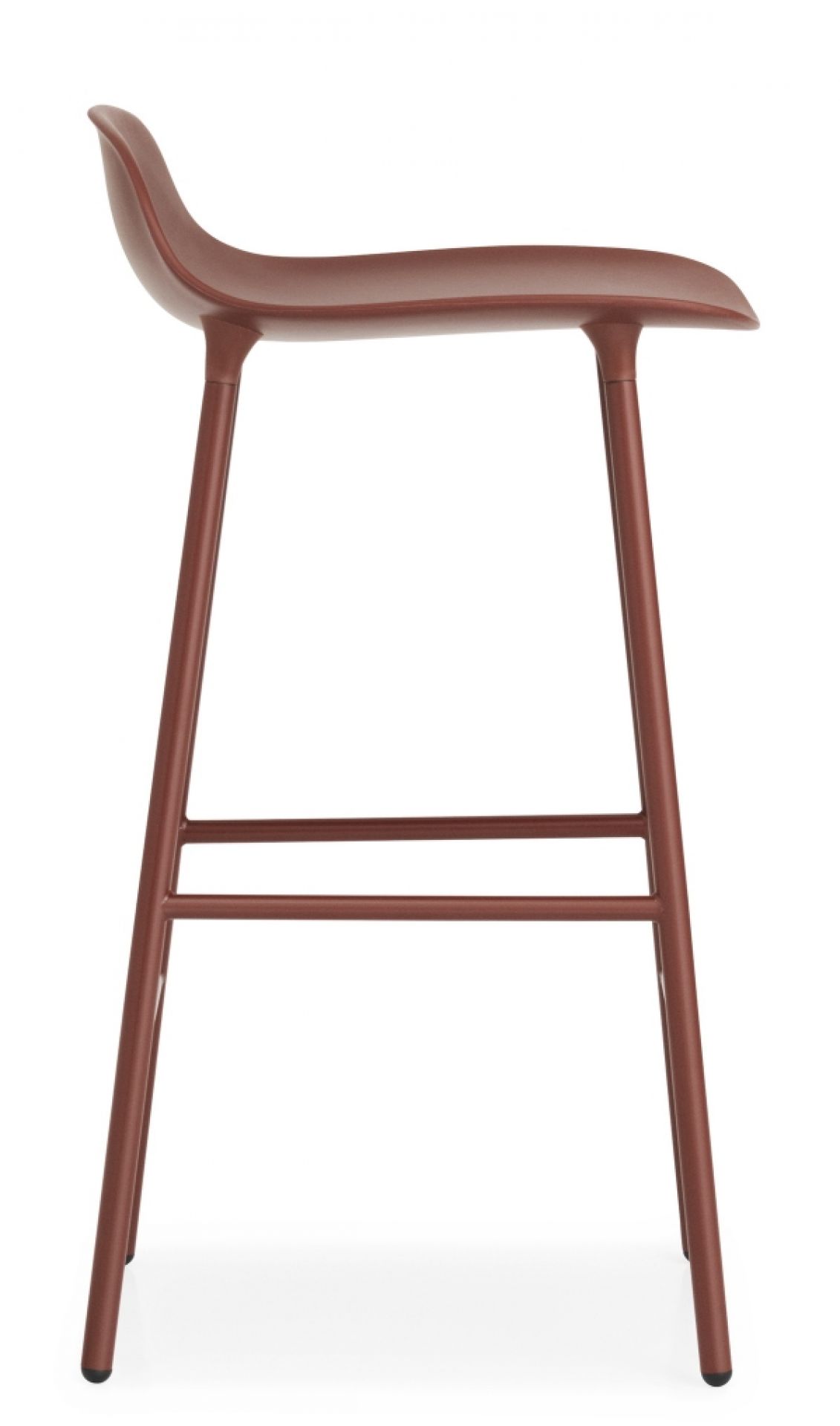 Form Barstool tabouret de bar H 65 cm Acier Normann Copenhagen