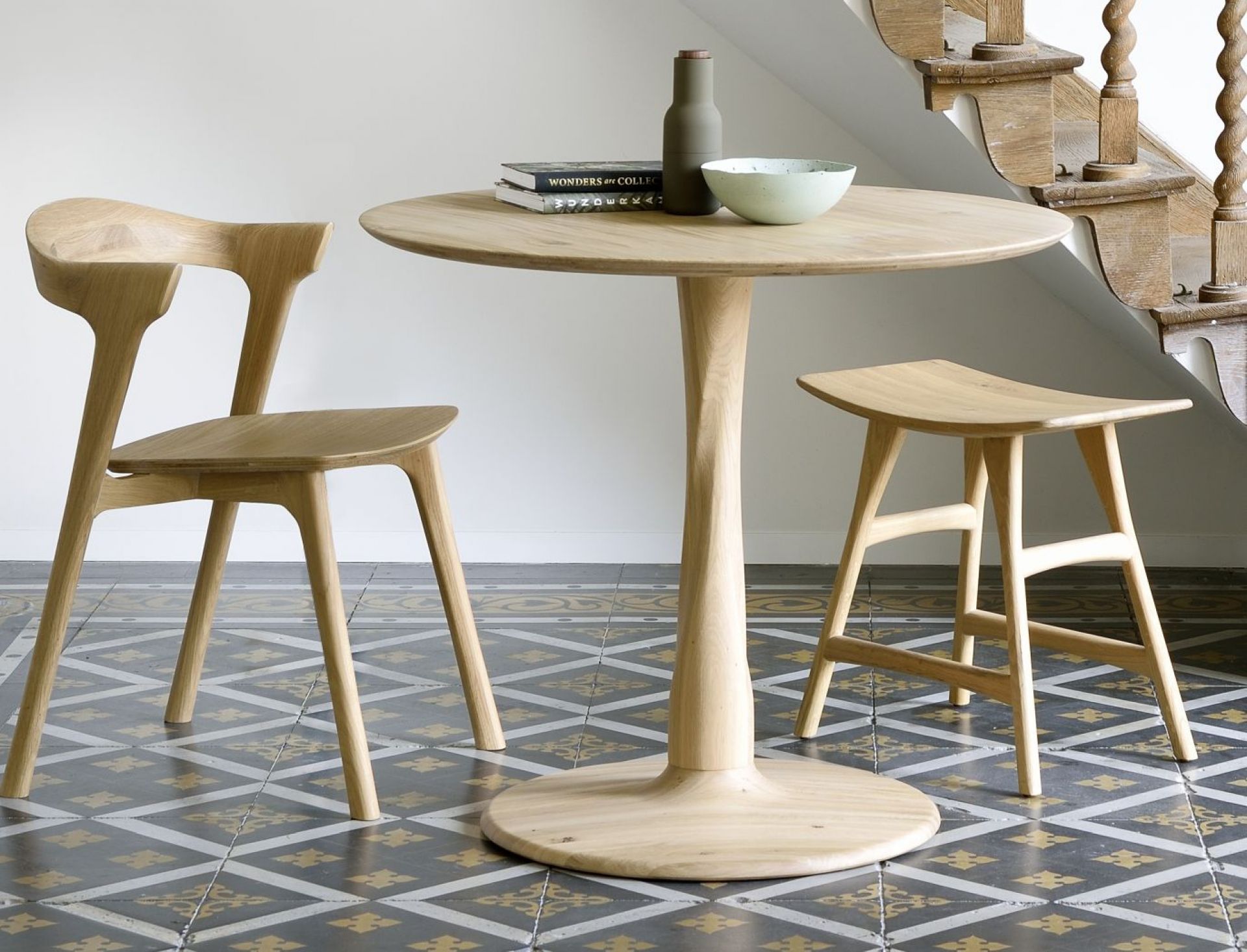 Osso tabouret chêne Ethnicraft