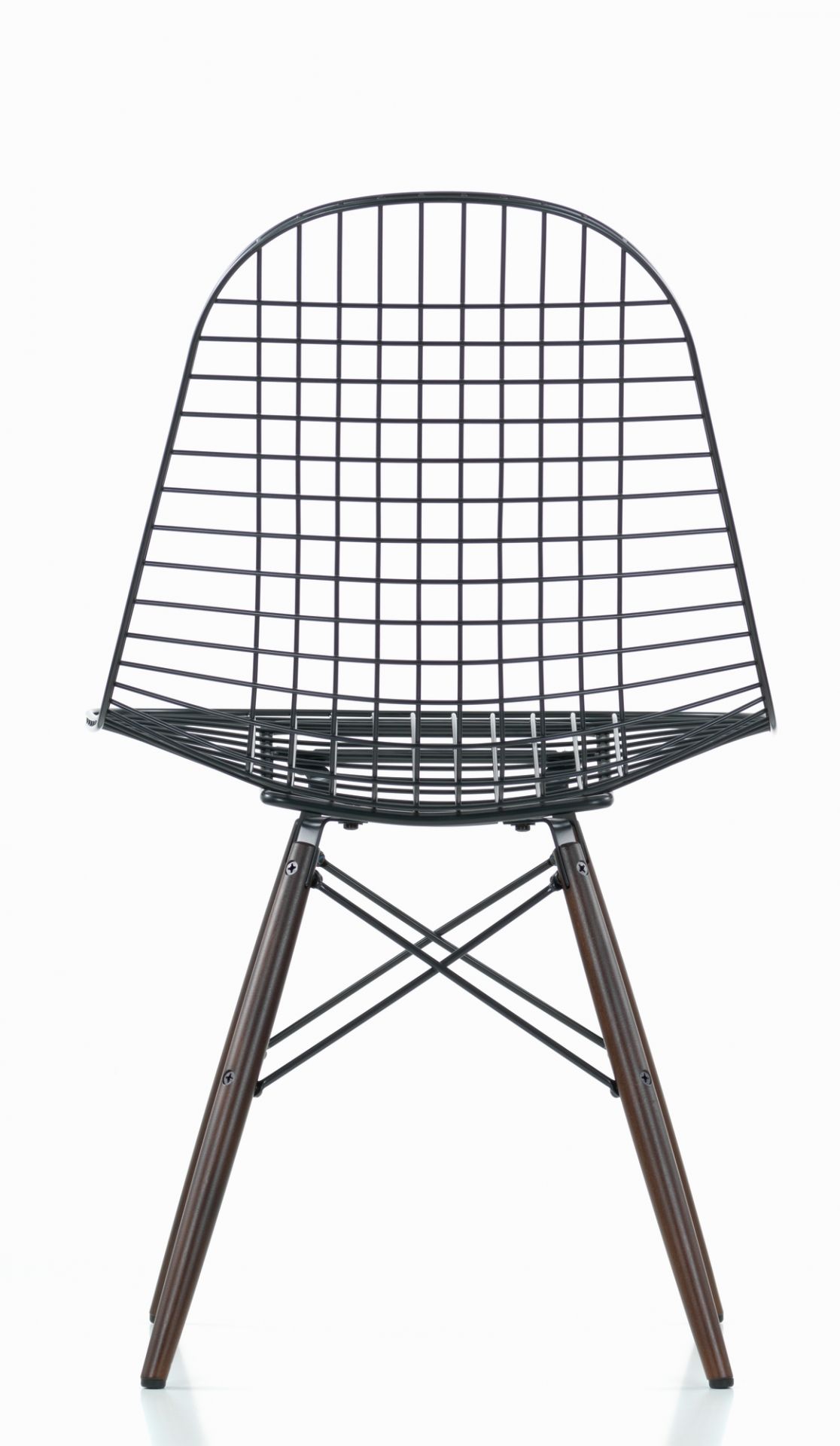 DKW Wire Chair Chaise assise rembourree Vitra