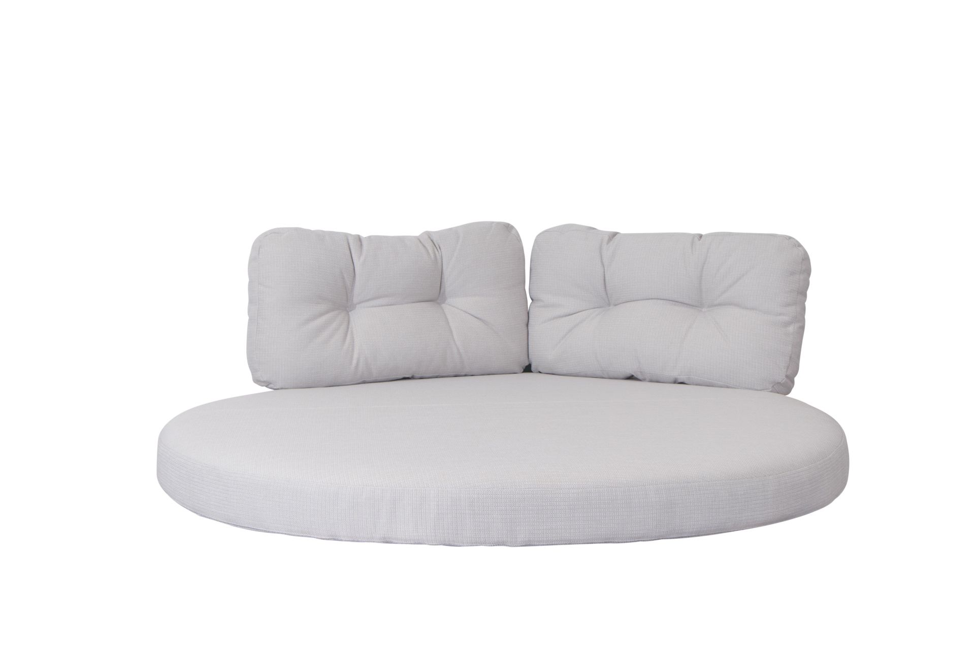 Ocean Outdoor set de coussins gris blanc pour Daybed Large Cane-Line